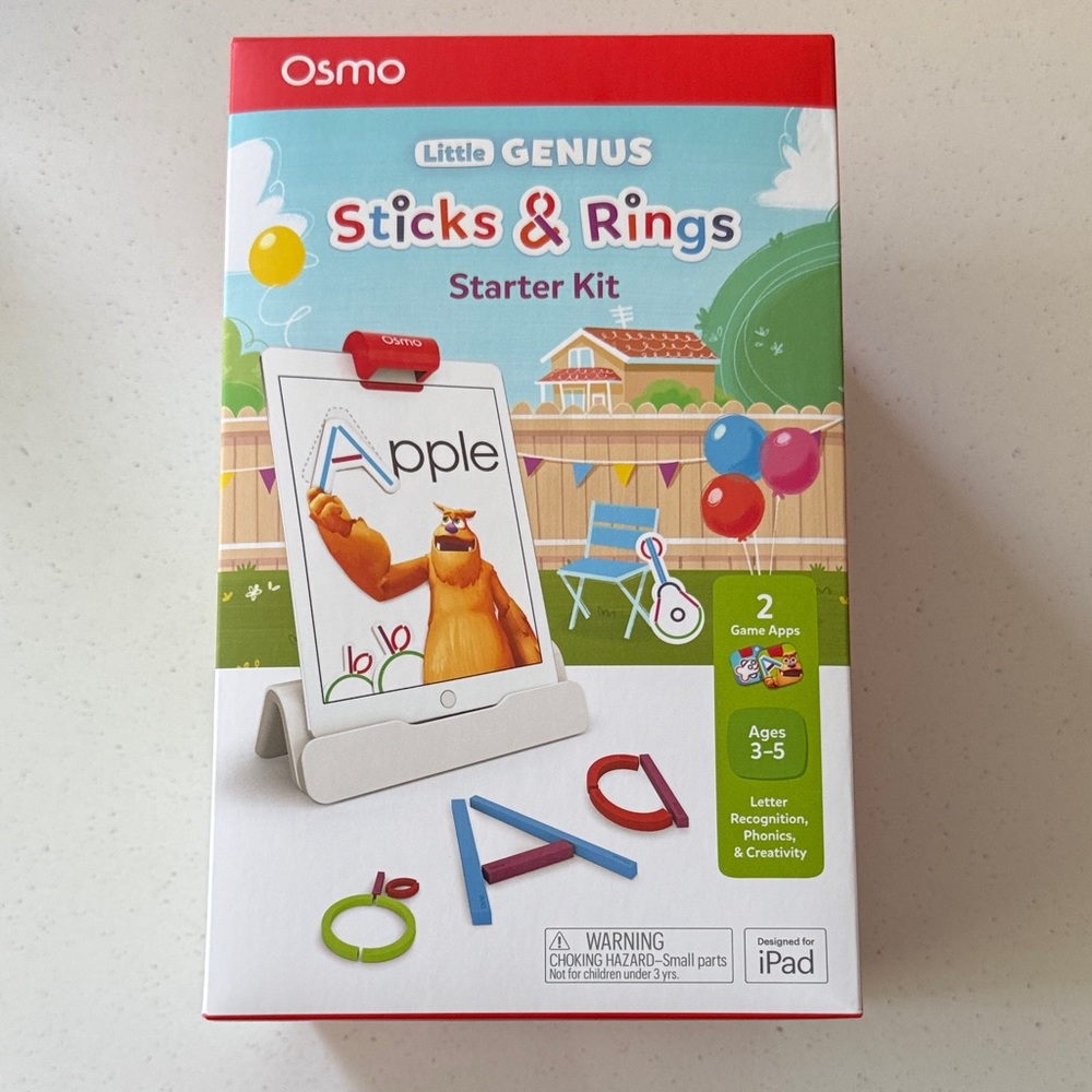 Osmo Little Genius Sticks & Rings Starter Kit